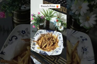 French Fries | Craving | Recipe #eveningsnacks #fries #cooking #fastfood #chips #shorts #video
