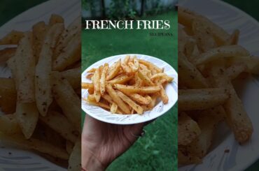 Quick Easy French Fries Recipe #food #frenchfries #kidsrecipe #yummy #recipeana #cooking