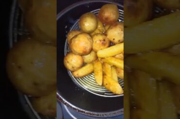 French Fries & Chicken meatballs.@artandcookingbd #shorts #shortsviral #shortvideo