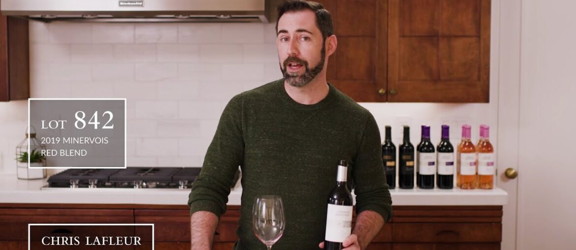 Wine Tasting: Lot 842 2019 Minervois Red Blend