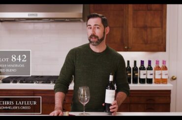 Wine Tasting: Lot 842 2019 Minervois Red Blend