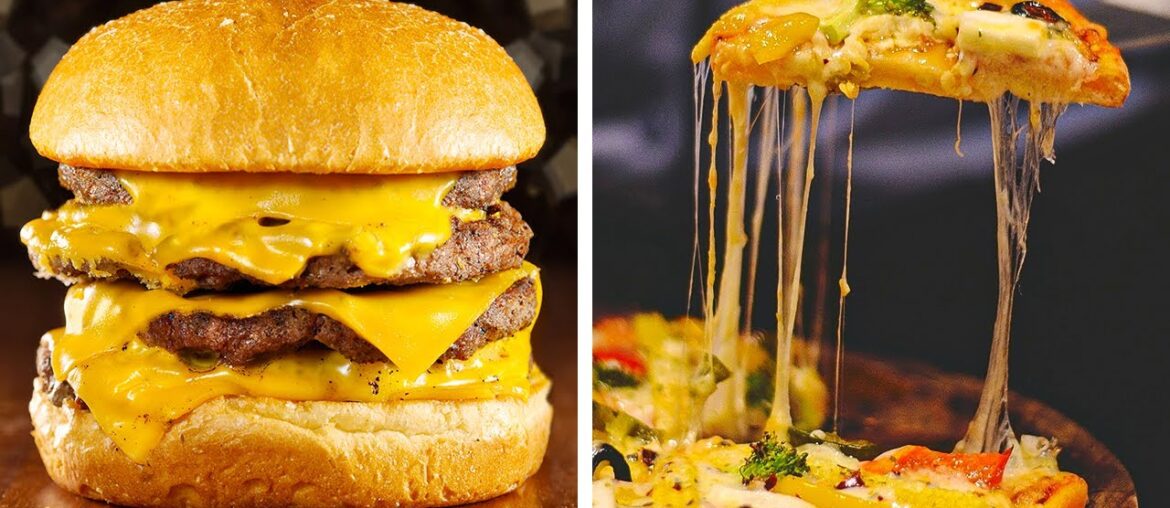 40 DELICIOUS FAST FOOD HACKS || 5-Minute Pizza And Burger Recipes! 40 DELICIOUS FAST FOOD HACKS || 5-Minute Pizza And Burger Recipes!