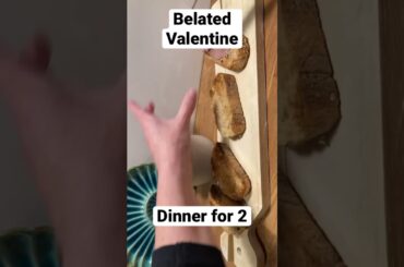 Romantic dinner for 2 at the French family’s house! Recipes will be up when we’ve finished smooching