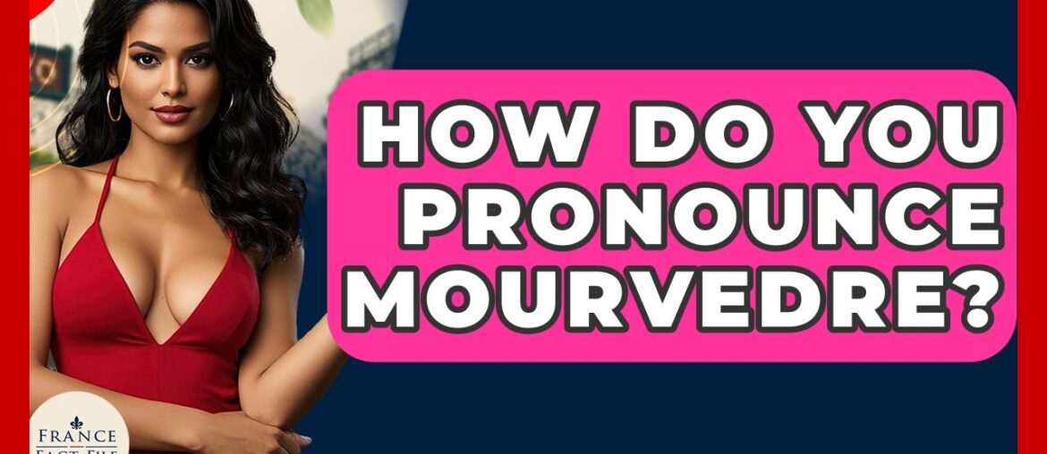 How Do You Pronounce Mourvedre? - France Fact File