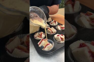 PB&J French Toast Muffins #Shorts