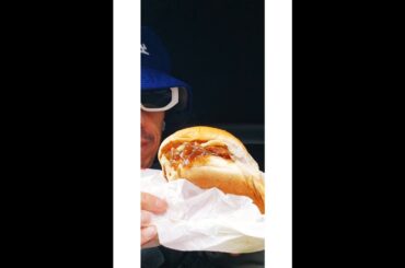 french named chicken Le burger mukbang