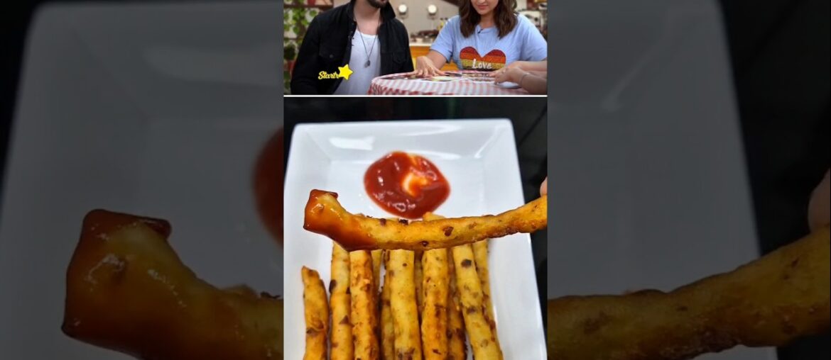 Siddharth Malhotra's favourite French Fries Viral Recipe #shorts #siddharth #frenchfries