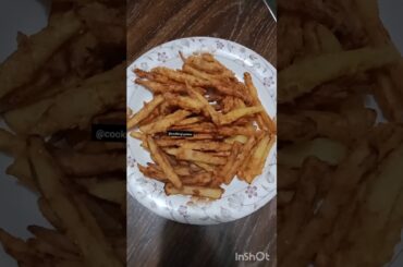 french fries recipe/how to make perfect french fries at home #food #fries #fingerchips #viral #short