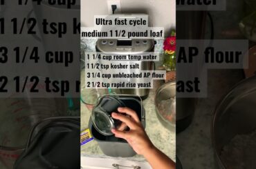 How to make French Bread in Bread Machine.