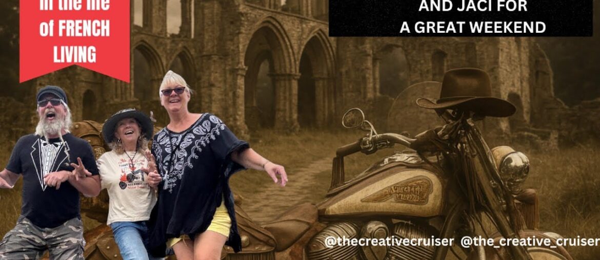 DAY 52  53  54 - A WEEKEND IN THE LIFE OF FRENCH PEOPLE - RIDE - DISCOVER AND CONCERTS - MONTAUDIN