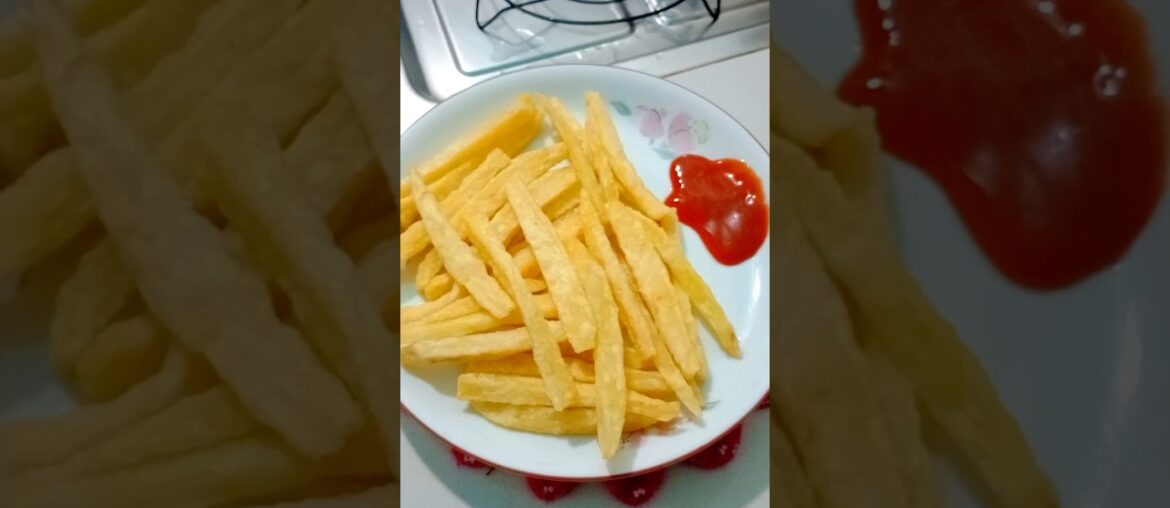 Easy french fry recipe at home Just 2 minutes #food #fastfood #french #fry #shorts