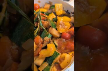 Ratatouille recipe #recipe #veggies #healthyfood #ratatouille #shorts #food