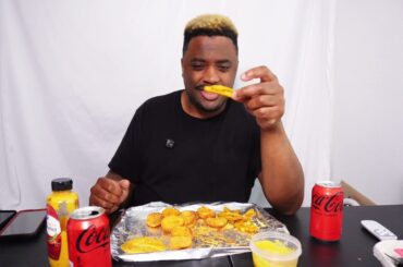 Chicken Nuggets And French Fries Mukbang