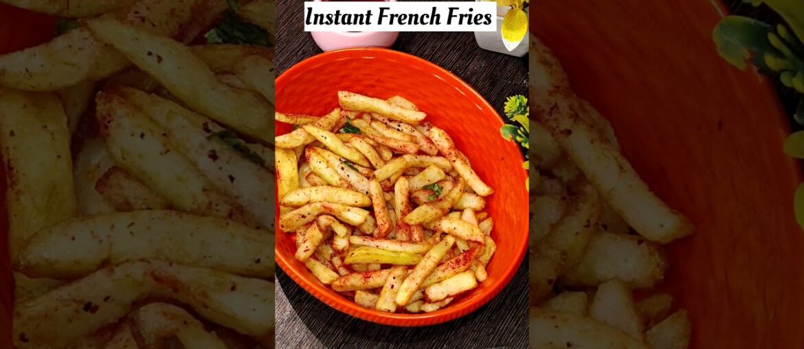 Homemade Instant French Fries| French Fries Recipe #frenchfries #instant #song #fries Homemade Instant French Fries| French Fries Recipe #frenchfries #instant #song #fries
