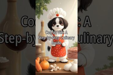 Coq au Vin: A step by step culinary guide #shorts #ai #dog