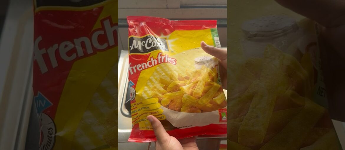 McCain French Fries #frenchfries #mccain #potatochips #frozenfood #asmr #readytoeat #viral #trending