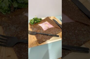 French Crepe in New York (Les Capucines) #food #nyc #french #shorts #travel #crepe #foodie