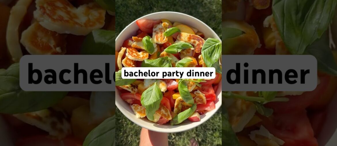 14 PERSON BACHELOR DINNER