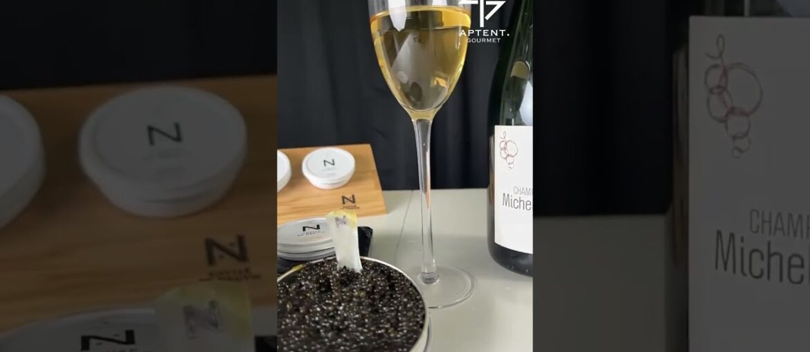 French caviar meets Michel Laval champagne!