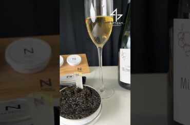 French caviar meets Michel Laval champagne!
