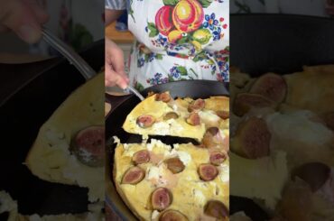 Savory Dutch Baby with Figs