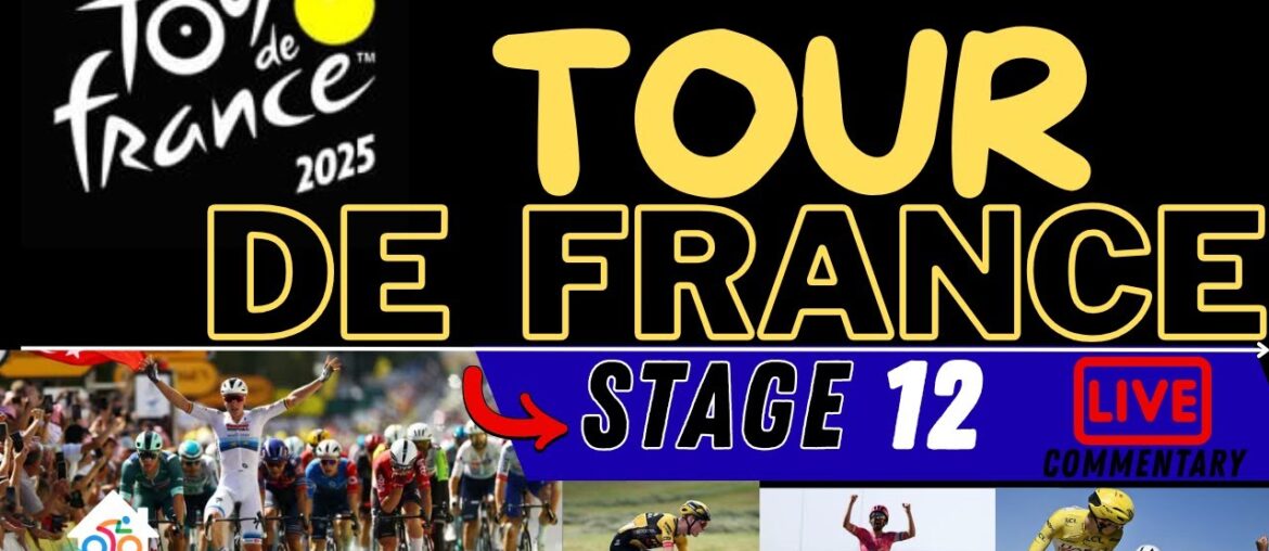 Tour de France 2025:  Stage 12  MOUNTAINS    #tourdefrance2025  #tdf2025 #2025tdf