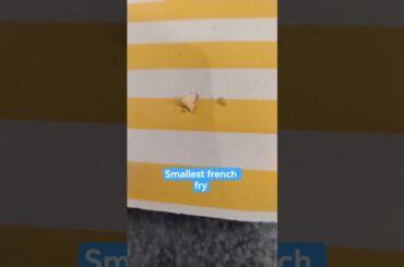 Smallest french fry #edit #shorts