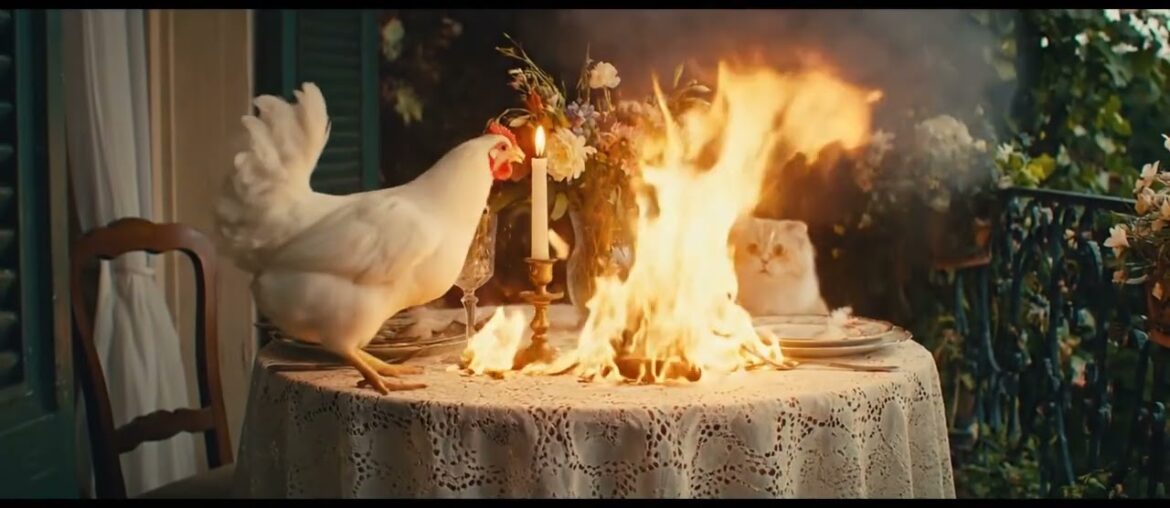 French Dining Disaster Fire