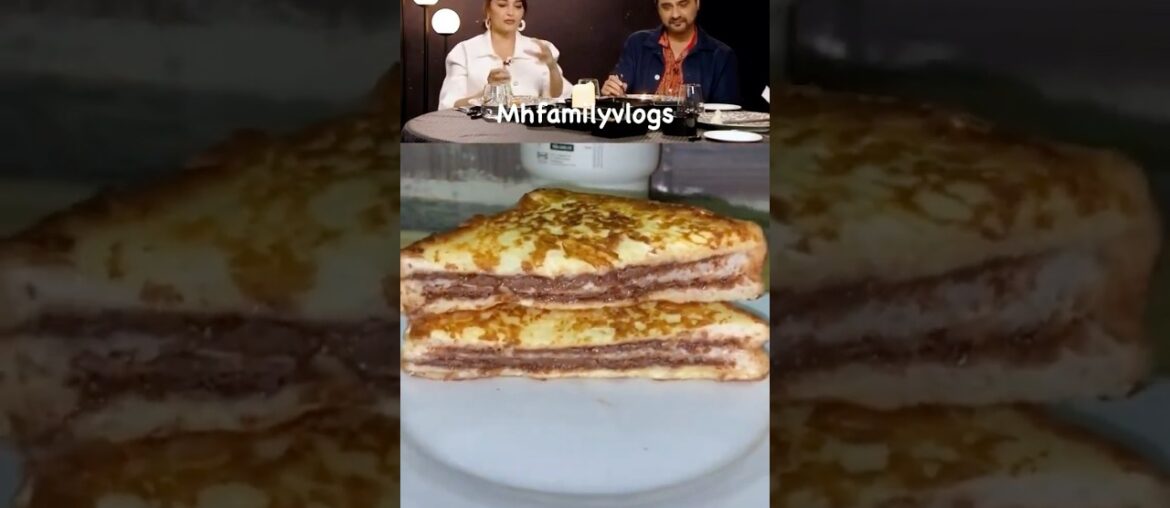Madhuri Dixit’s Favorite French Toast Recipe #shorts #frenchtoast #madhuridikshit #food