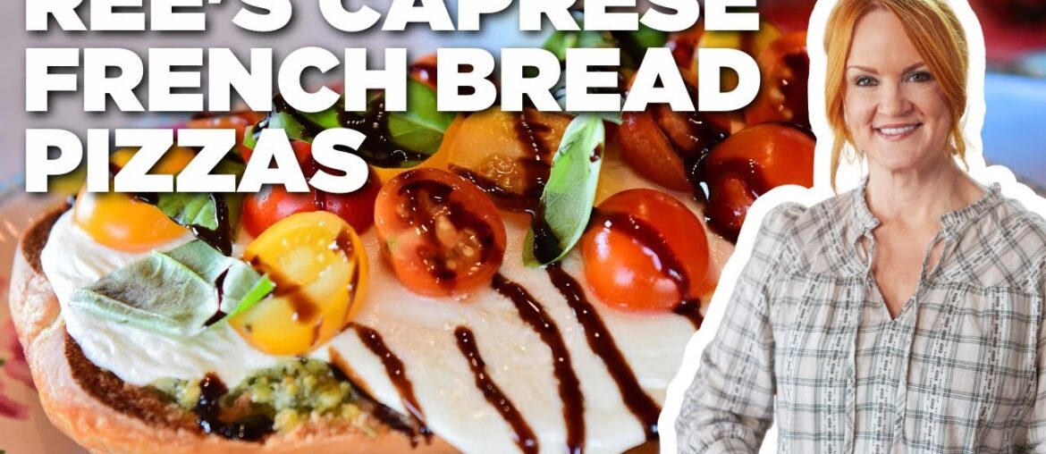 Ree Drummond’s Caprese French Bread Pizzas | The Pioneer Woman | Food Network Ree Drummond's Caprese French Bread Pizzas | The Pioneer Woman | Food Network