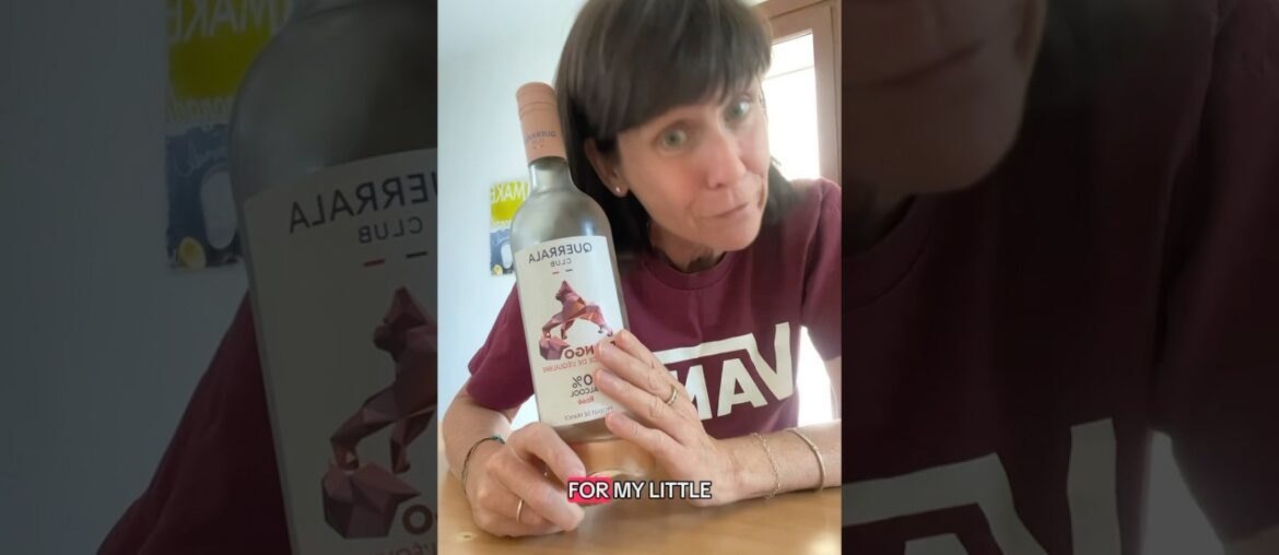 ALCOHOL FREE WINE FRANCE #alychalloner #alcoholfree #winetasting #francelife #shorts