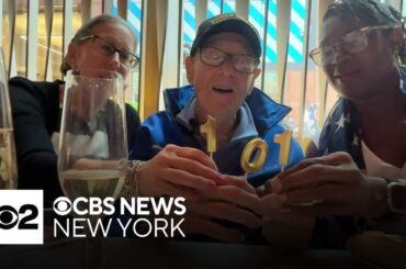 World War II veteran celebrates 101st birthday at Michelin-star French restaurant