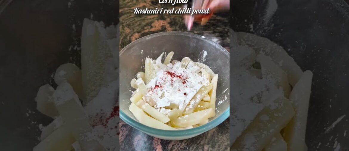 Crispy & Spicy French Fries| Potato fries| Chatpati Fries | Evening snacks| Kitchen Story #fries