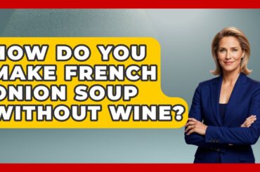 How Do You Make French Onion Soup Without Wine? - France Fact File