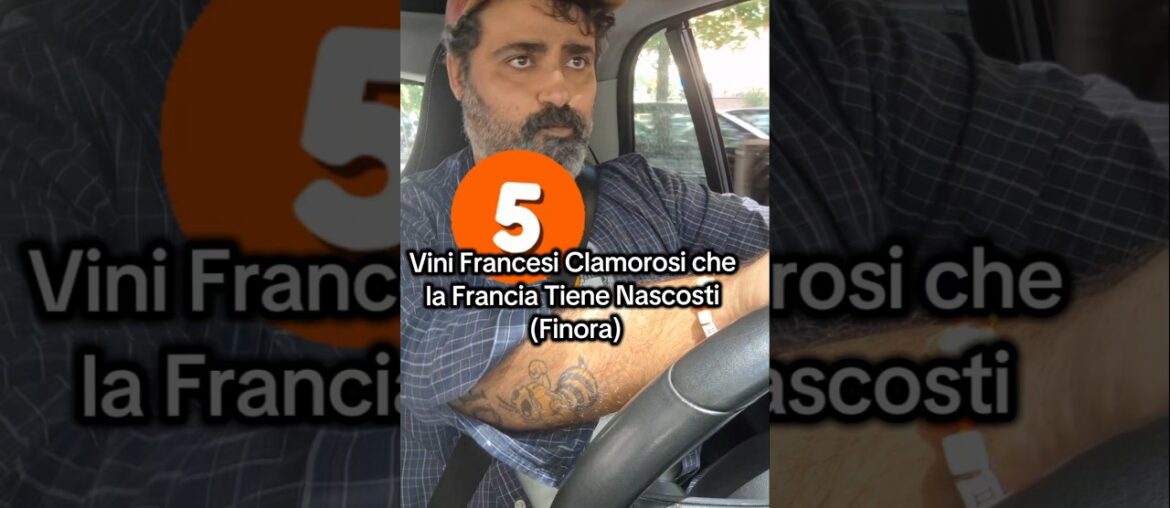 5 VINI INCREDIBILI CHE NON SAPEVI ESISTESSERO! I FRANCESI CE LI HANNO NASCOSTI FINORA 5 VINI INCREDIBILI CHE NON SAPEVI ESISTESSERO! I FRANCESI CE LI HANNO NASCOSTI FINORA