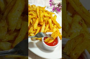 Crispy Spicy French Fries Recipe #shorts #viral#trending #recipe