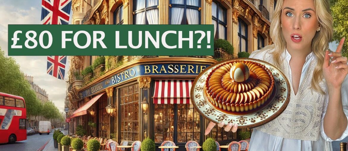 Trying The SUPER POSH FRENCH Food Taking Over London..