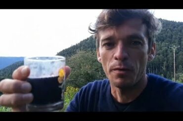 Drinking Italian Wine in the French Uplands