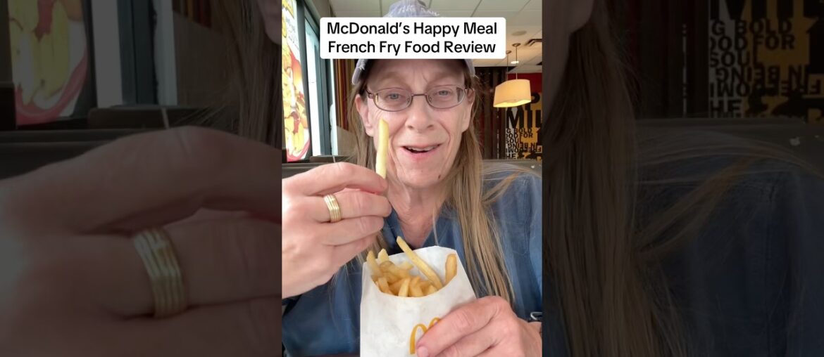 McDonald’s Happy Meal French Fry Foos Review #foodreview #food #mcdonalds
