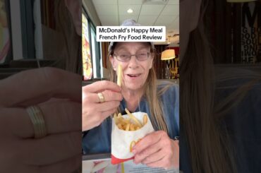 McDonald’s Happy Meal French Fry Foos Review #foodreview #food #mcdonalds