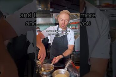 Bechamel Sauce LIKE A CHEF #shorts #chef