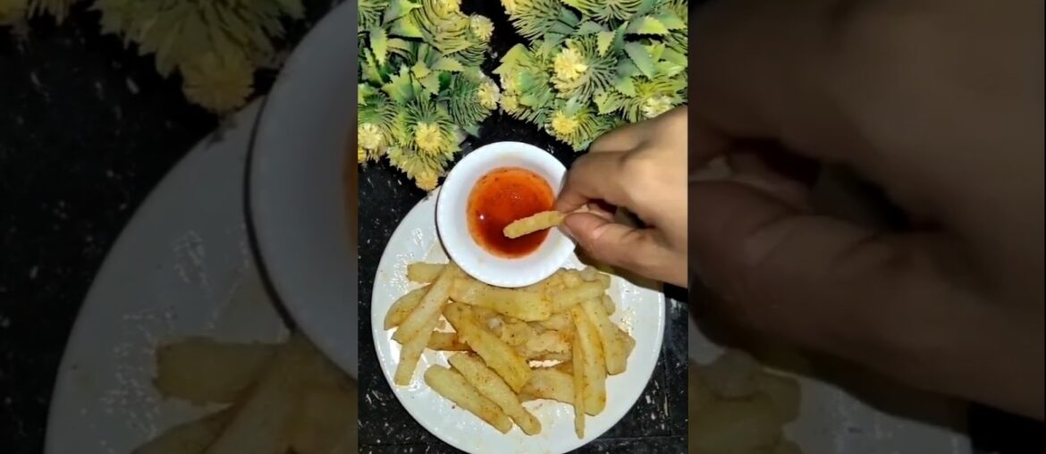 Perfect Crispy French Fries| Easy Recipe !!2 minute wala recipe!!!!#cookingvideo #frenchfries #easy