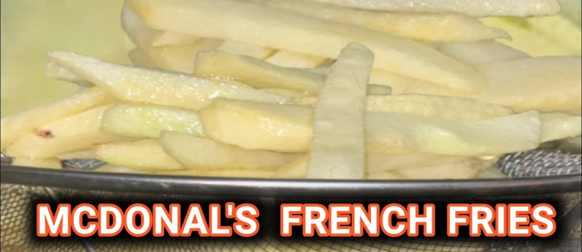 I Made McDonald's French Fries at Home
