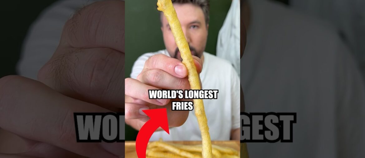 This is the world’s longest French fry?!