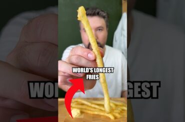 This is the world’s longest French fry?!