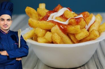 Street Style French Fries Recipe|How To Make French Fries At Home|Chef M Afzal|