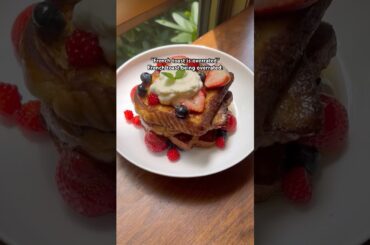 “French toast is overrated” #viralshort #recipe #food #baking
