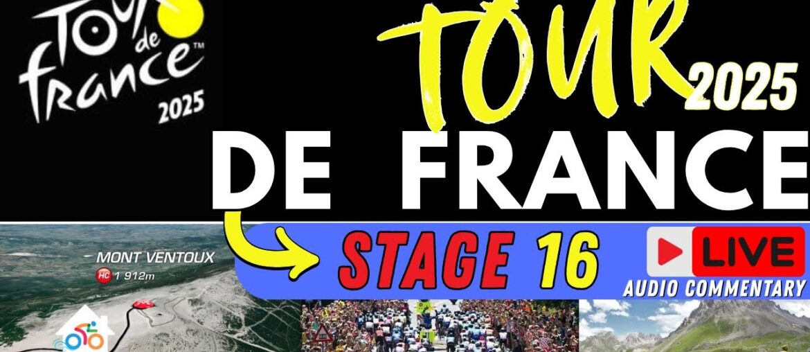 Tour de France 2025 Stage 16 | Mont Ventoux #tourdefrance2025  #tdf2025 #tourdefrance #TDF