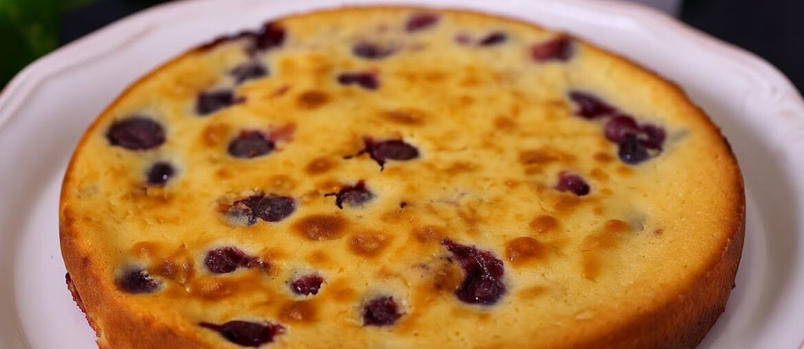 Easy Cherry Clafoutis Recipe | Classic French Dessert