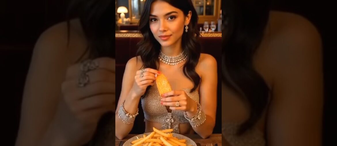 Diamond French Fries Feast: A Taste of Luxury "Diamond French Fries Feast: A Taste of Luxury"
